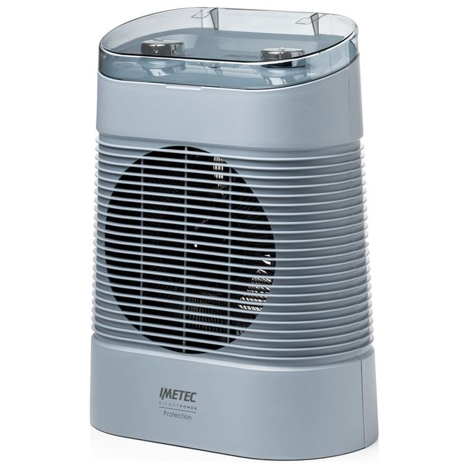 Imetec 4029 Silent Power Protection Termoventilatore 2100 W 4 Funzioni Timer 9 h IP21 colore Blu