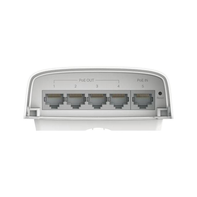 TP-Link SG2005P-PD Omada Switch di Rete Gestito L2 5 Porte Gigabit PoE 64W Desktop colore Bianco
