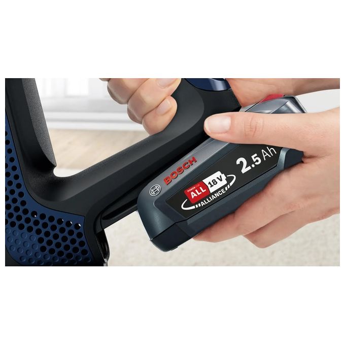 Bosch BCS611P4A Serie 6 Aspirapolvere Senza Filo 0.3 L autonomia 30 min 85 dB colore Nero