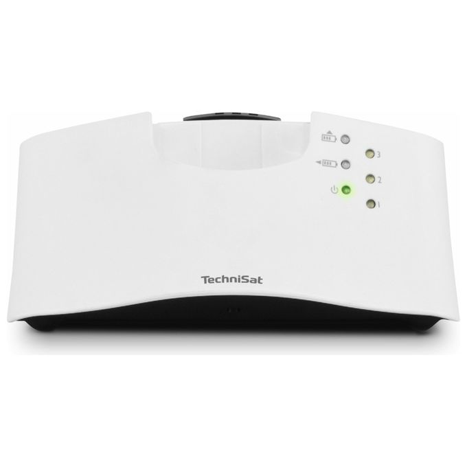 TechniSat 0000-9130 StereoMan ISI 3 Auricolari Wireless In-Ear con Bluetooth e Jack 3.5 mm colore Bianco