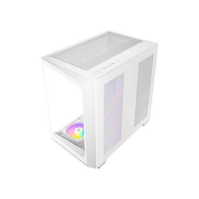 Antec C5 Case PC Midi Tower ATX 7 Ventole ARGB PWM 120mm Vetro Temperato USB-C 3.2 Gen 2 colore Bianco