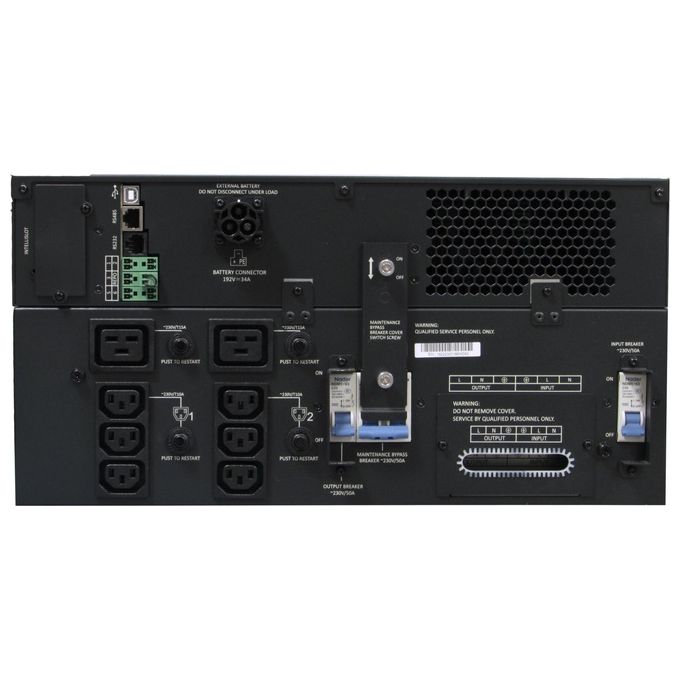 Vertiv Liebert GXT5-5000IRT5UXLE Gruppo di Continuita' UPS Doppia Conversione Online 5000VA 5000W 8 Prese AC