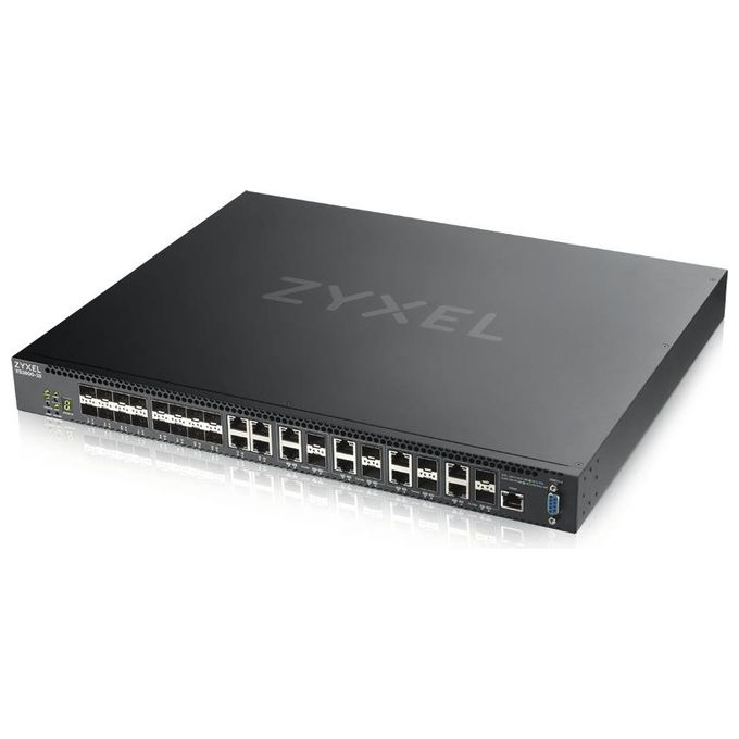 Zyxel XS3800-28-ZZ0101F XS3800 Switch Gestito L2+ 10G Ethernet 4 porte RJ-45 8 porte Combo SFP 16 slot SFP+ colore Nero