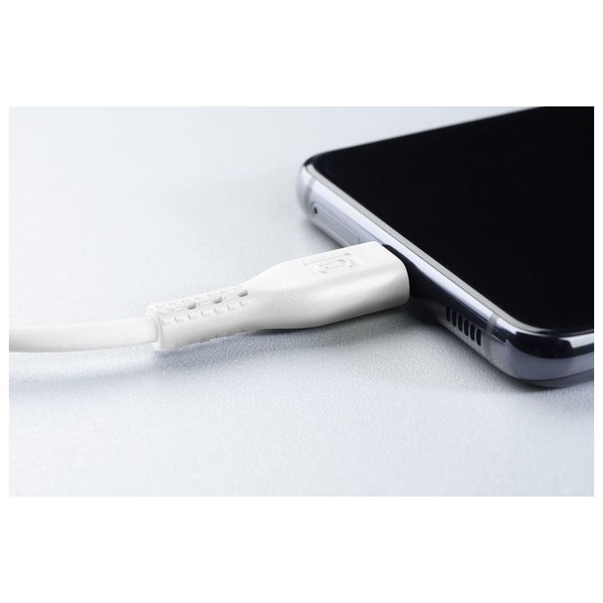 Cellular Line Power Cable Cavo USB-C per ricarica e trasferimento dati 2mt Bianco