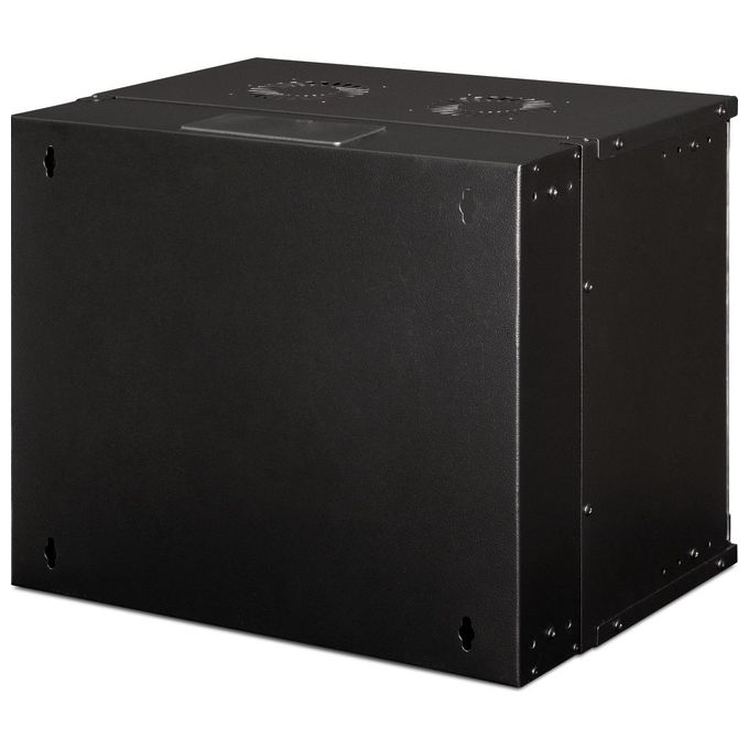 Digitus DN-49205 SOHO Pro Armadio Rack 9U 19 pollici a Parete con Porta in Vetro Profondita' 400 mm Capacita' 60 Kg colore Nero