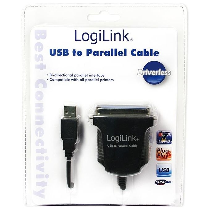 Digitus Adattatore usb Porta Parallela 36 poli Maschio 1,5m