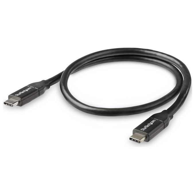 Startech Cavo Usb C Maschio 0,5mt Nero
