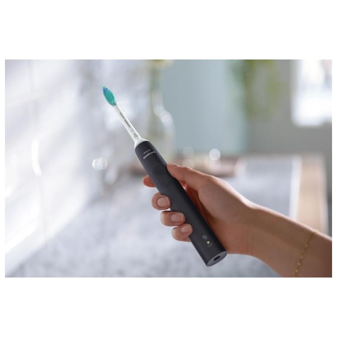 Philips HX3675-15 Serie 3100 Spazzolino elettrico sonico 1 modalita' Timer 2 min autonomia 336 ore colore Nero Rosa