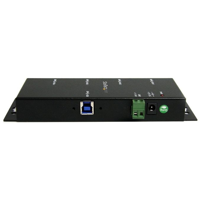 StarTech Resistente hub USB 3.0 per settore industriale a 4 porte predisposto per il montaggio