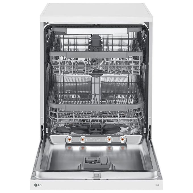 LG DF365FWS Lavastoviglie Libera Installazione 14 coperti Classe B 43 dB Wi-Fi TrueSteam QuadWash (85x60x60 cm) colore Bianco