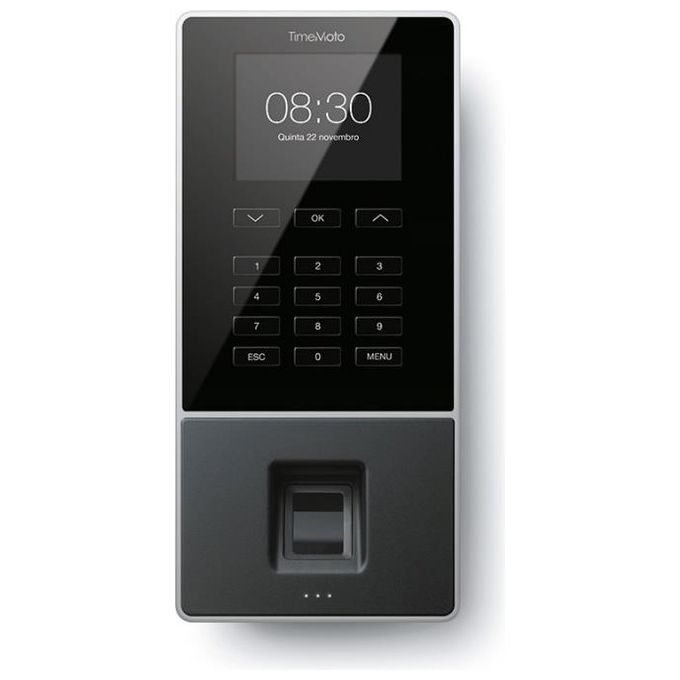 Safescan TM-626 TimeMoto Rilevatore di Presenze Impronta Digitale RFID PIN 200 Utenti Wi-Fi Ethernet