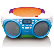 Lenco SCD-41 Radio Portatile con Cd Mp3 Usb Aux-In Multicolore