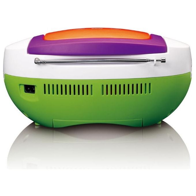 Lenco SCD-41 Radio Portatile con Cd Mp3 Usb Aux-In Multicolore