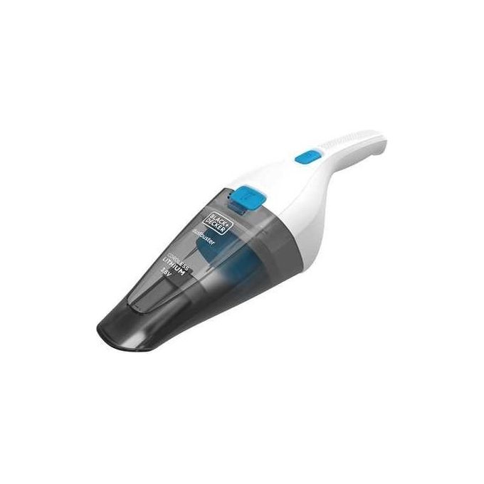 Black+Decker NVC115JL-Q Dustbuster Aspirabriciole Ricaricabile Capacita' 0,325 L Autonomia 11 minuti Tecnologia Litio 3,6 V Bianco