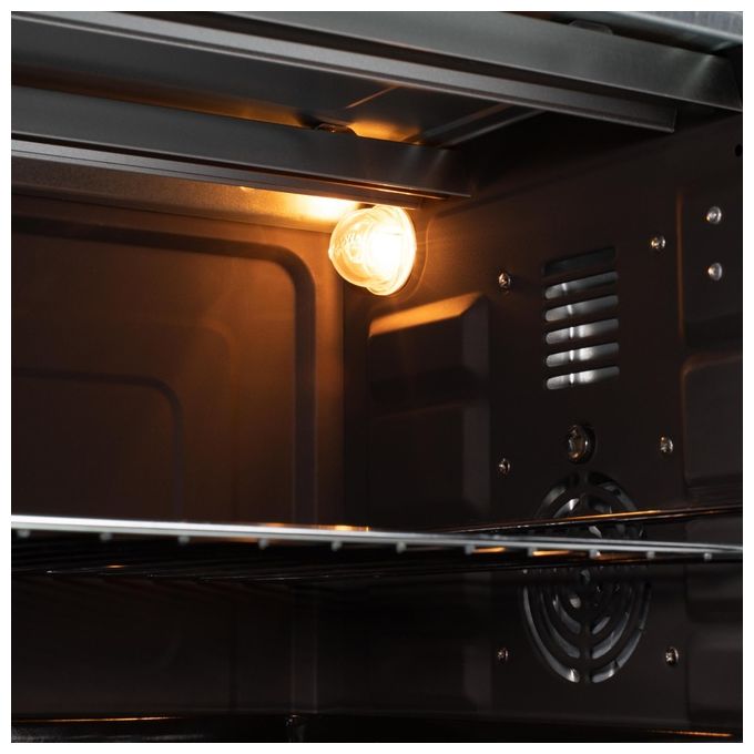 Princess 112756 Forno a Convezione DeLuxe 45 L 1800 W Timer 60 min Girarrosto Rivestimento Antiaderente colore Nero