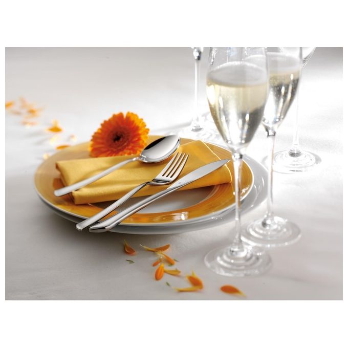 WMF 1142006391 Virginia Set di Posate 66 Pezzi per 12 Persone in Acciaio Inox Cromargan Protect colore Argento
