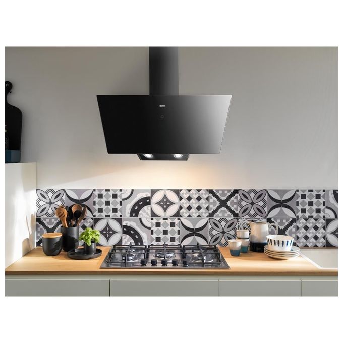 Franke FVT 605 BK A Vertis Cappa a Parete 60 cm 580 m³-h Classe A 67 dB Touch Control colore Nero