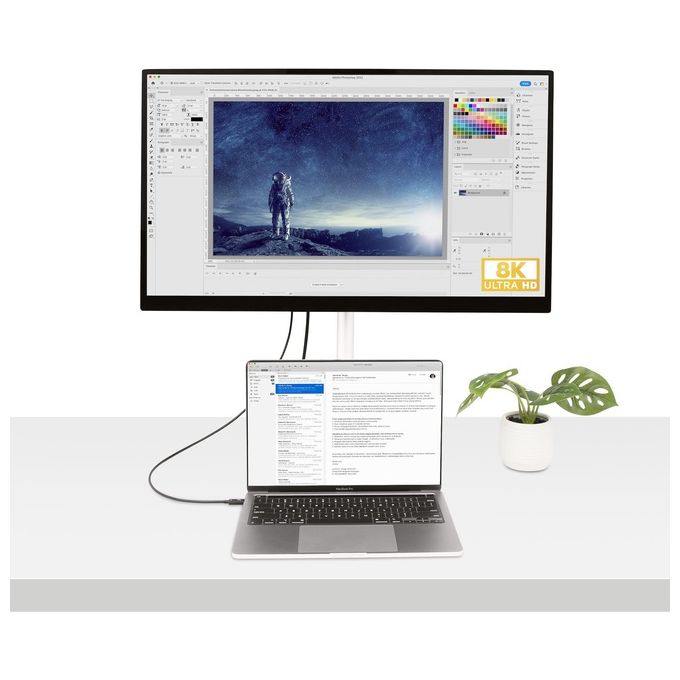 StarTech.com Cavo Thunderbolt 4 da 50cm 40Gbps PD 100W