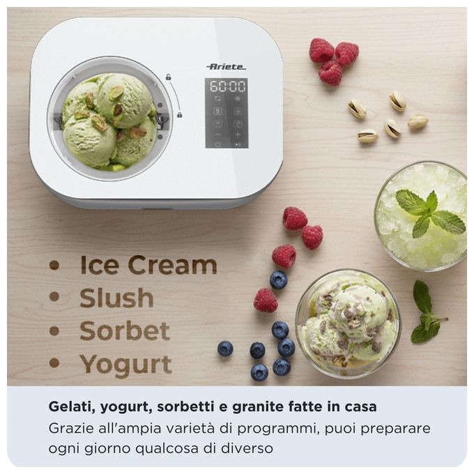 Ariete 644 Macchina del Gelato 4in1 100w