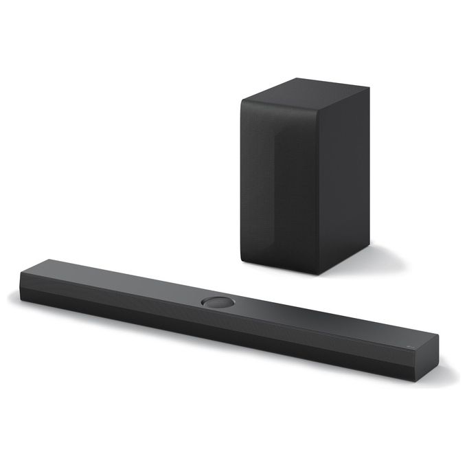 LG S70TY Soundbar 3.1.1 canali 400W Dolby Atmos DTS:X Speaker Centrale Up-Firing Subwoofer Wireless colore Nero