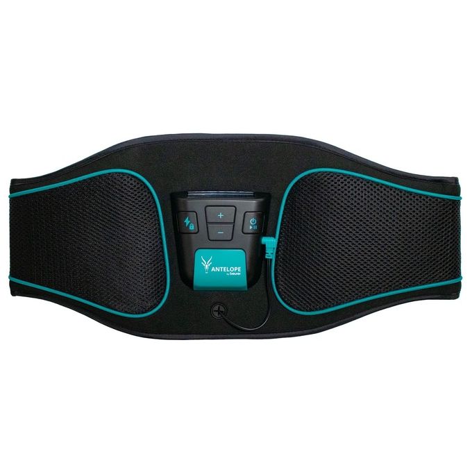 Beurer 88105 Corefit I Antelope Cintura Addominale EMS con 4 Elettrodi 9 Programmi Intensita' Regolabile da 0 a 40 colore Nero