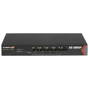 Edimax GS-3005P Switch di Rete Gestito 5 Porte Gigabit Ethernet (10-100-1000) con 4 Porte PoE+ 30 W Bilancio Totale 60 W colore Nero