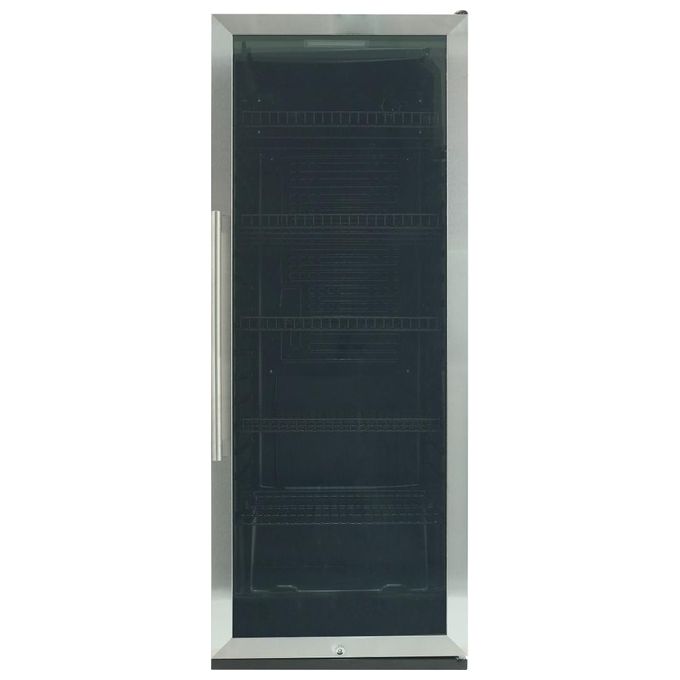 Severin FKS8841 Frigorifero Vetrina per Bevande 237 L 141 cm Classe C 42 dB Porta Vetro Serratura LED colore Nero