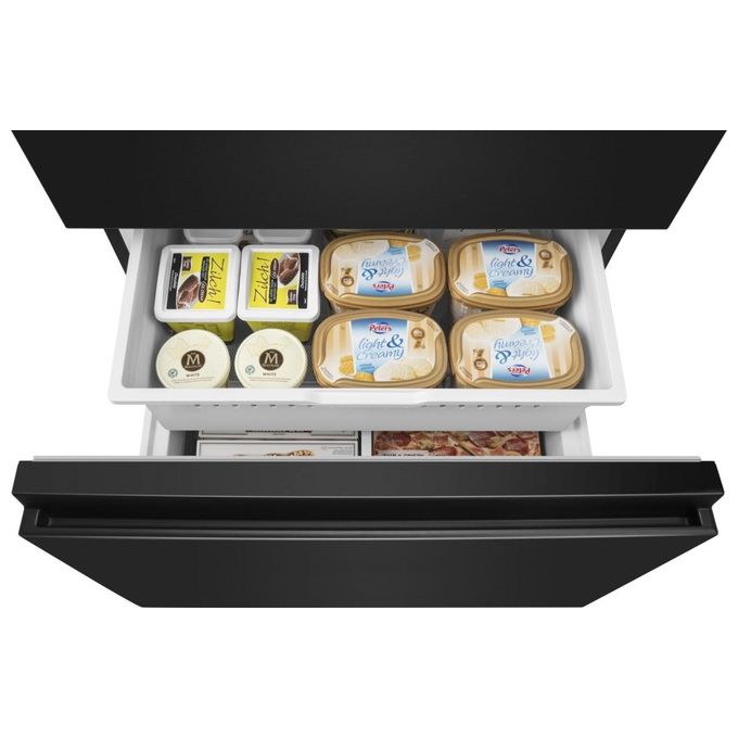 Hisense RF540N4SBF2 Frigorifero French Door 480 L 182 cm Classe E 40 dB Total No Frost Compressore Inverter colore Nero