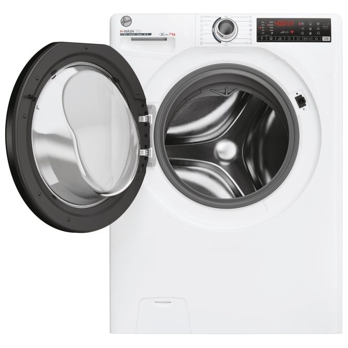 Hoover H-Wash 350 H3WPS4376TAMB6-S Lavatrice carica frontale Slim 7 Kg Classe A Centrifuga 1300 giri Profondita' 44 cm Inverter Funzione Vapore
