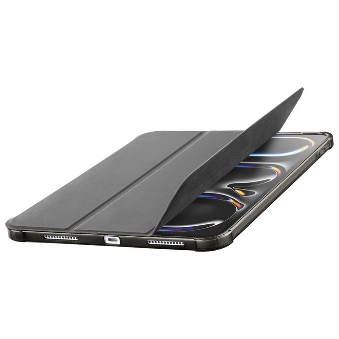 Cellularline FOLIOIPADPRO2411K Folio Custodia per iPad Pro 11'' con Funzione Stand e Anello per Penna colore Nero