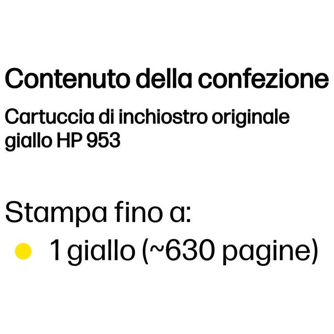 HP 953 Yellow Original ink Cartridg