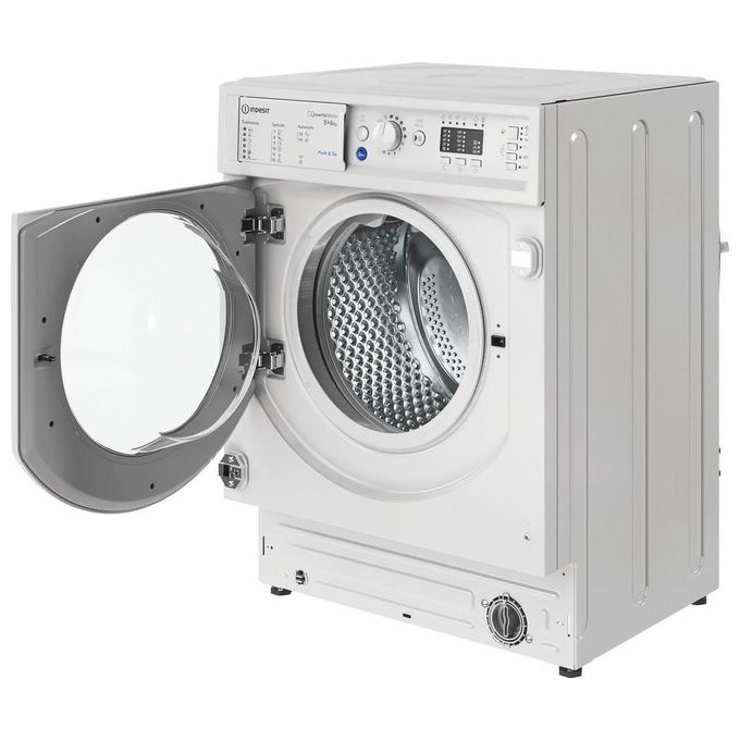 Indesit BIWDIL861485EU Lavasciuga da incasso 8-6 Kg 1400 rpm Classe D Inverter Pannellabile (81,5x59,5x54,5 cm) colore Bianco
