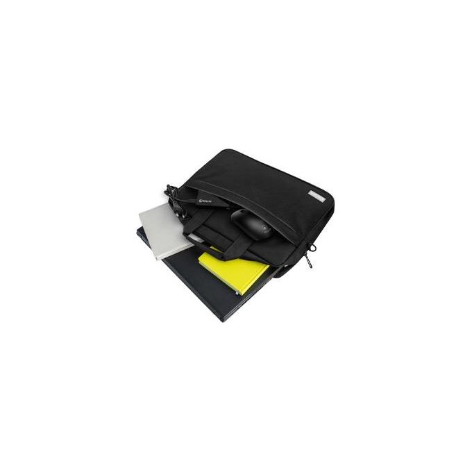 Atlantis P004-k265-16m KIT_ Borsa per Notebook Fino a 16'' e Mouse Ottico Nero