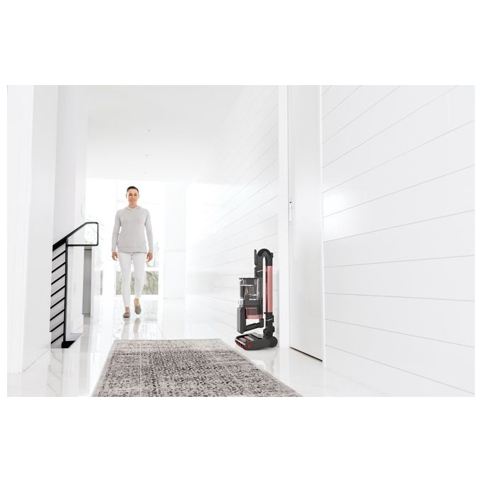 Shark IZ400EU Stratos Aspirapolvere a Bastone 2 in 1 Senza Filo DuoClean PowerFins Plus autonomia 60 min colore Nero Pesca