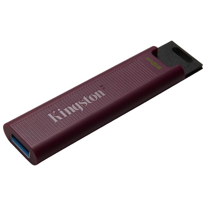 Kingston DTMAXA-512GB DataTraveler Max Chiavetta USB Tipo A 512 GB USB 3.2 Gen 2 1000 MB-s lettura 900 MB-s scrittura colore Rosso