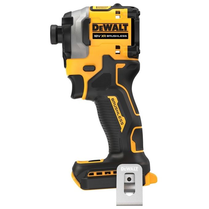 DEWALT DCF850NT-XJ Avvitatore ad impulsi 18V Brushless 3 velocita' 205 Nm attacco 1-4 pollici colore Nero e Giallo