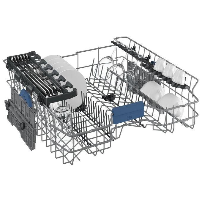 Beko BDSN26430X b300 Lavastoviglie a scomparsa parziale 14 coperti Classe D 45 dB SelfDry (82x60x57 cm) colore Inox