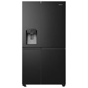 Hisense RS818N4TFE Frigorifero Americano Side by Side 632 L 179 cm Classe E 38 dB No Frost WiFi Dispenser Acqua e Ghiaccio colore Nero