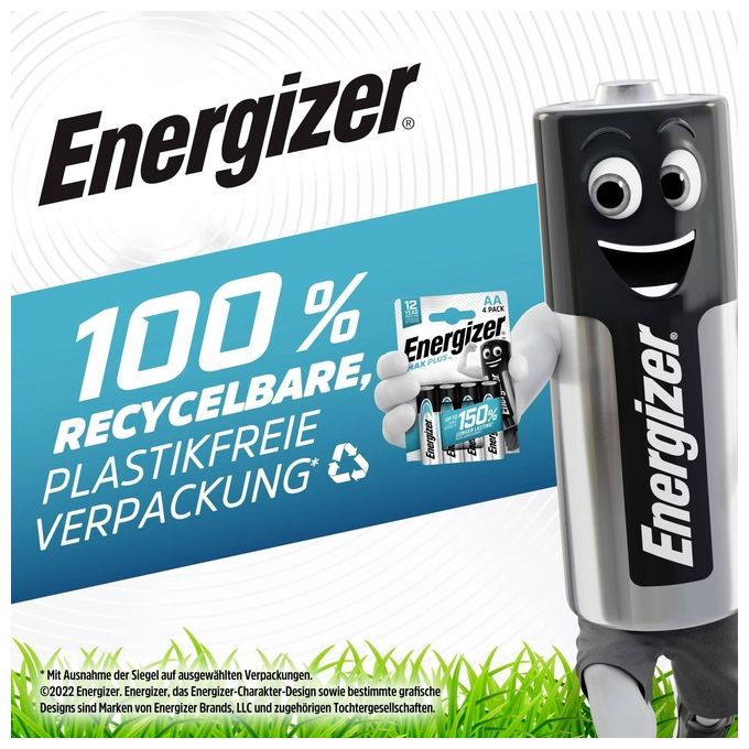 Energizer Confezione 50 Max Plus Alkaline AAA Dp50