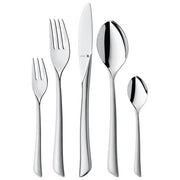 WMF 1142006391 Virginia Set di Posate 66 Pezzi per 12 Persone in Acciaio Inox Cromargan Protect colore Argento