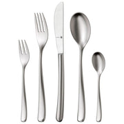 WMF 12.7100.6331 Vision Set di Posate 66 Pezzi per 12 Persone Acciaio Inox Cromargan Protect colore Acciaio inox