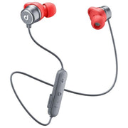 Cellular Line Run Auricolari in Ear per lo Sport Nero-Rosso