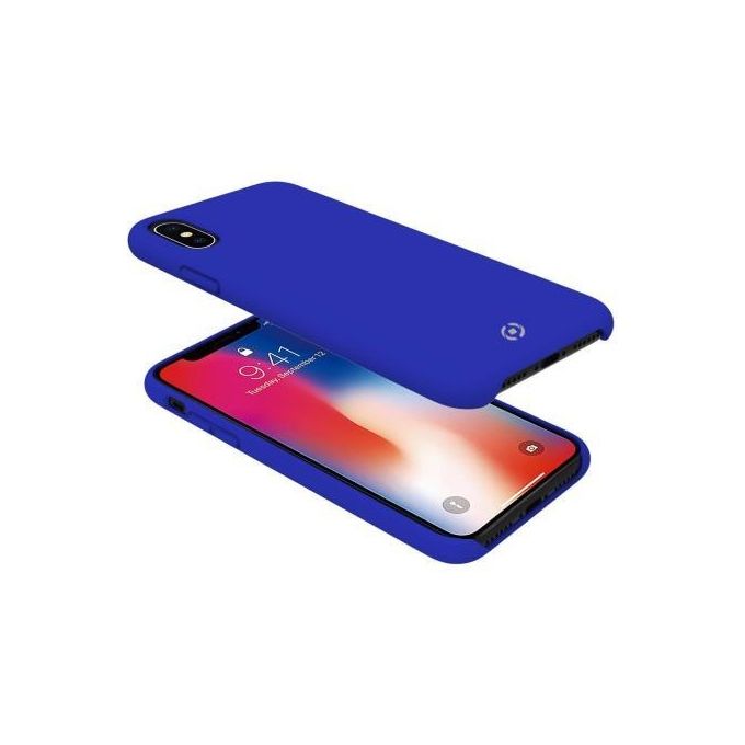 Celly Feeling Cover per iPhone XS-X Blue