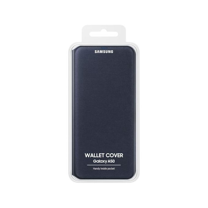 Samsung Wallet Cover Black Galaxy a50