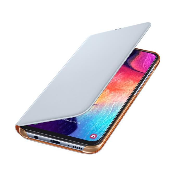 Samsung Wallet Cover White Galaxy a50