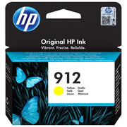 HP, Cartuccia Inchiostro Originale 912, Giallo, Capacita' Standard, 315 pagine
