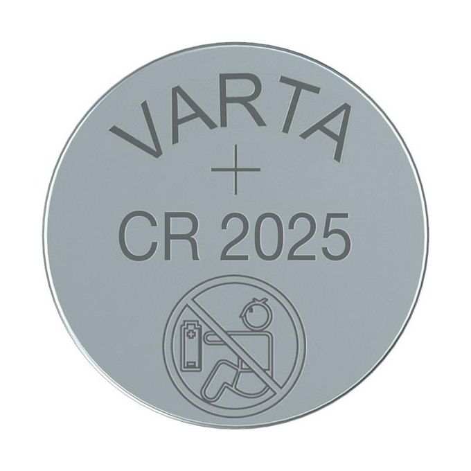 Varta Confezione da 5 CR 2025 Batteria a Bottone Litio