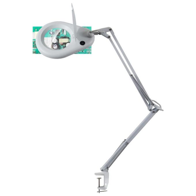 Unilux Lampada Zoom da Tavolo a Led 77W Bianco