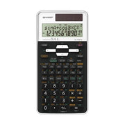 Sharp Calcolatrice Scientifica 12 Cifre 470 Funzioni Bianco