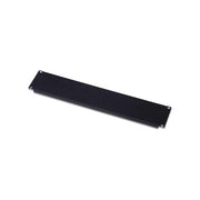 Link pannello cieco 2 unita' per chiusura spazi vuoti in armadi rack 19'' nero